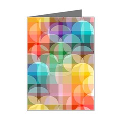 Circles Mini Greeting Card