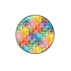 Circles Golf Ball Marker (for Hat Clip) by Lalita