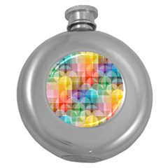 Circles Hip Flask (round) by Lalita