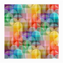 Circles Glasses Cloth (medium, Two Sided) by Lalita