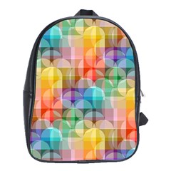 Circles School Bag (xl) by Lalita