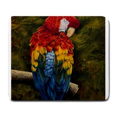 Preening Large Mouse Pad (Rectangle)