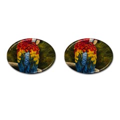 Preening Cufflinks (Oval)