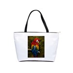 Preening Large Shoulder Bag Front