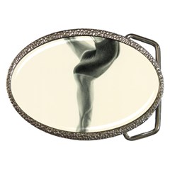 Attitude Belt Buckle (oval)