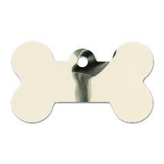 Attitude Dog Tag Bone (one Sided)