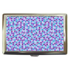 Purple Blue Cubes Cigarette Money Case