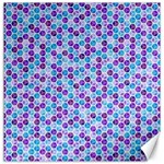 Purple Blue Cubes Canvas 12  x 12  (Unframed) 11.4 x11.56  Canvas - 1