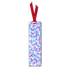 Purple Blue Cubes Small Bookmark by Zandiepants