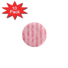 Pink Grunge 1  Mini Button Magnet (10 Pack) by StuffOrSomething