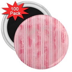 Pink Grunge 3  Button Magnet (100 Pack) by StuffOrSomething