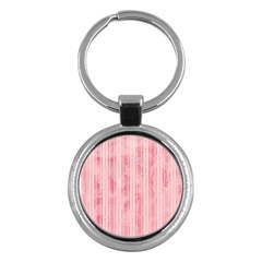 Pink Grunge Key Chain (round) by StuffOrSomething