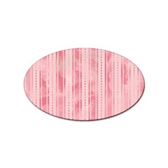 Pink Grunge Sticker (oval) by StuffOrSomething