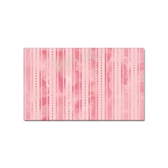 Pink Grunge Sticker (rectangle) by StuffOrSomething