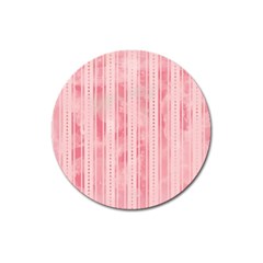 Pink Grunge Magnet 3  (round) by StuffOrSomething