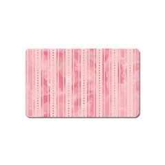 Pink Grunge Magnet (name Card) by StuffOrSomething