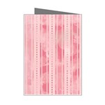 Pink Grunge Mini Greeting Card Right