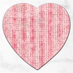 Pink Grunge Jigsaw Puzzle (heart)