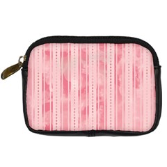 Pink Grunge Digital Camera Leather Case