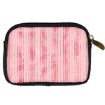 Pink Grunge Digital Camera Leather Case Back