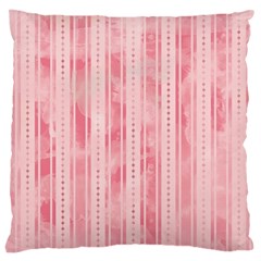 Pink Grunge Large Cushion Case (single Sided)  by StuffOrSomething