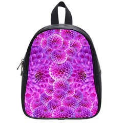 Purple Dahlias School Bag (small) by FunWithFibro