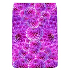 Purple Dahlias Removable Flap Cover (large)