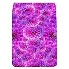 Purple Dahlias Removable Flap Cover (small) by FunWithFibro