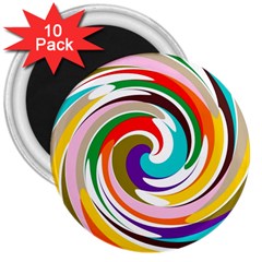 Galaxi 3  Button Magnet (10 Pack) by Lalita