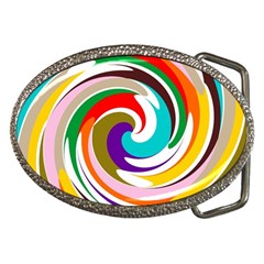 Galaxi Belt Buckle (oval)