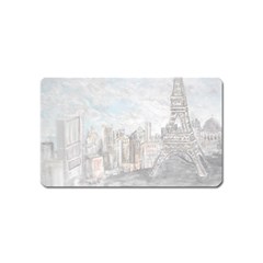 Eiffel Tower Paris Magnet (name Card)