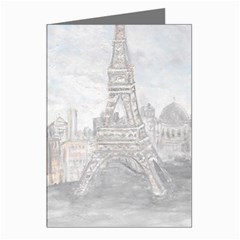 Eiffel Tower Paris Greeting Card (8 Pack) by rokinronda