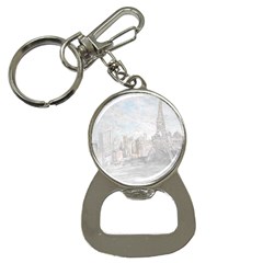 Eiffel Tower Paris Bottle Opener Key Chain by rokinronda