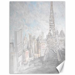 Eiffel Tower Paris Canvas 18  X 24  (unframed)