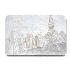 Eiffel Tower Paris Small Door Mat by rokinronda