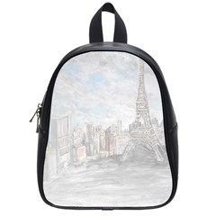 Eiffel Tower Paris School Bag (small)