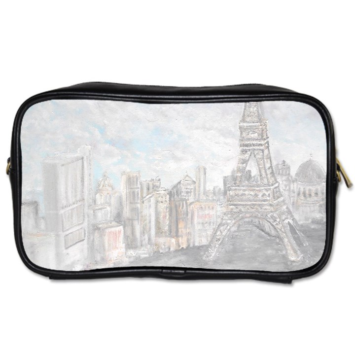 Eiffel Tower Paris Travel Toiletry Bag (Two Sides)