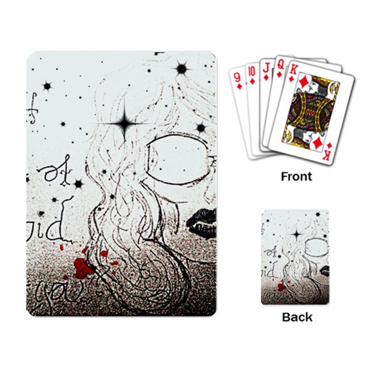 Areyoustupid Playing Cards Single Design