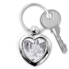 Bleeding Angel 1  Key Chain (heart) by 55555