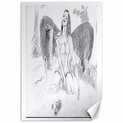 Bleeding Angel 1  Canvas 12  X 18  (unframed) by 55555