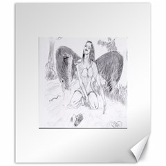 Bleeding Angel 1  Canvas 20  X 24  (unframed) by 55555