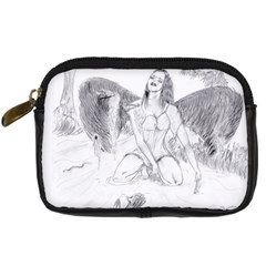 Bleeding Angel 1  Digital Camera Leather Case by 55555