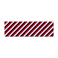 Diagonal Patriot Stripes Bumper Sticker 10 Pack by StuffOrSomething