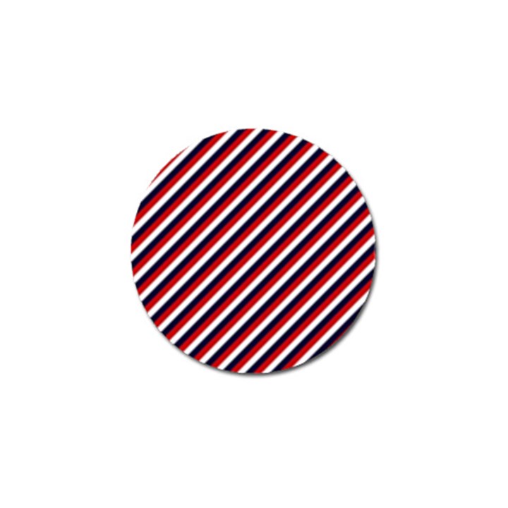 Diagonal Patriot Stripes Golf Ball Marker 10 Pack