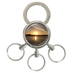 Sunset Beach 3-ring Key Chain