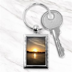 Sunset Beach Key Chain (rectangle)