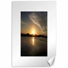 Sunset Beach Canvas 24  X 36  (unframed)