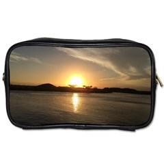 Sunset Beach Travel Toiletry Bag (one Side)