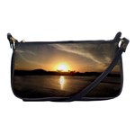 sunset beach Evening Bag Front