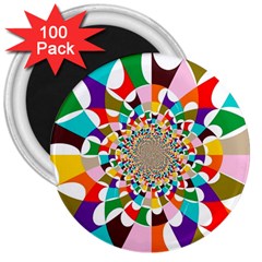 Focus 3  Button Magnet (100 Pack) by Lalita